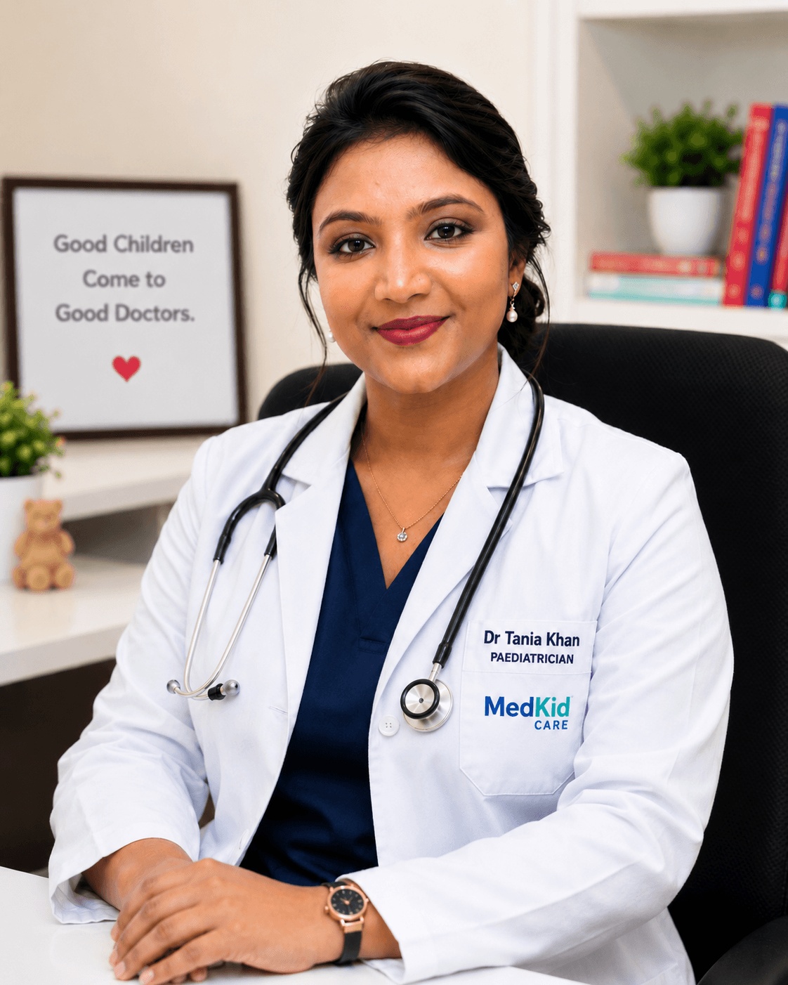 Dr. Tania Khan — Paediatrician & Neonatologist at MedKid Care